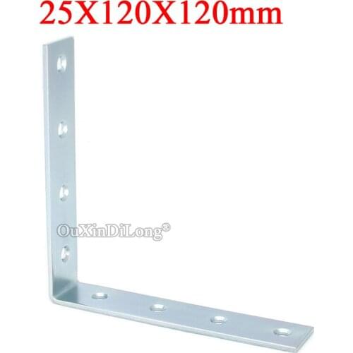 Brand New 10PCS "L" Metal Right Angle Joint Corner Braces Board Frame Fixed Holder Brackets Furniture Reinforced Connectors