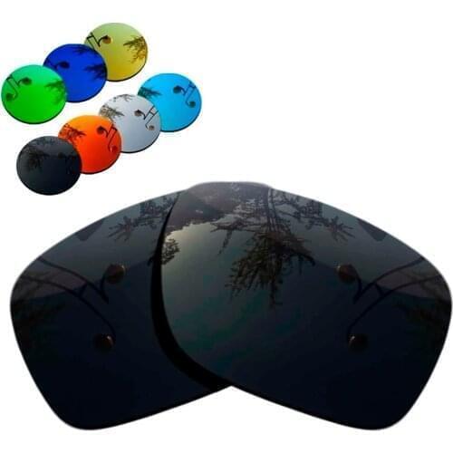 100% Precisely Cut Polarized Replacement Lenses for Holbrook LX Sunglasses Solid Black Color- Choices