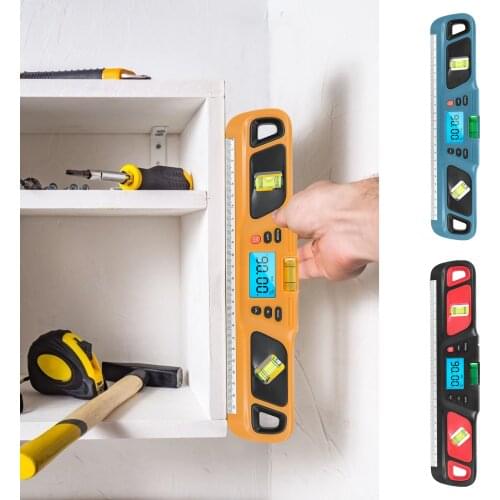 Digital Spirit level Bubble Magnetic Electric Level 360 degree Angle Finder Protractor Inclinometer Horizontal Scale Ruler