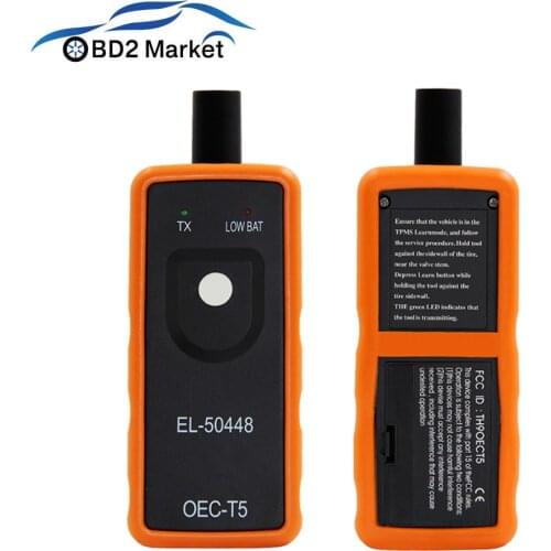 EL-50448 Tire Pressure Monitor Sensor for G M TPMS diagnostic tool el50448 + el50449 + 12V Auto Digital Battery Tester