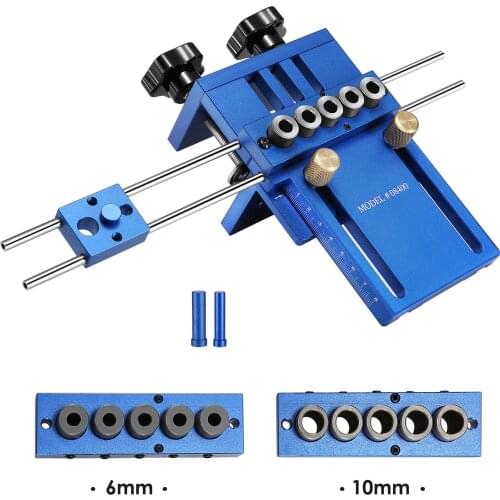 Doweling Doweling Jig Kit 28 Pcs/Set Drill Sleeves Self-Centering Drilling Template Tool 6/8/10 mm for Woodworking Carpenter