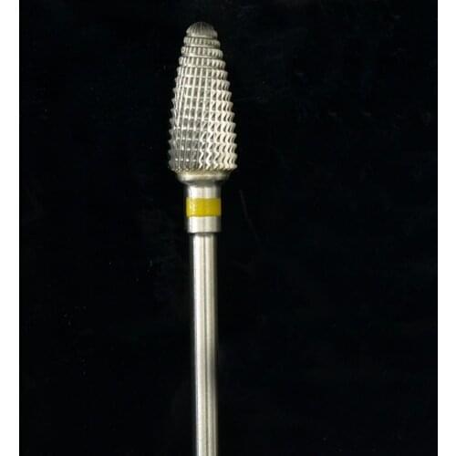 EasyNail~Pro. 3/32 '' X-Fine Tungsten steel Nail Drill Bit nail file Carbide Nozzle Gel remover Nail Cleaner Millings Bit