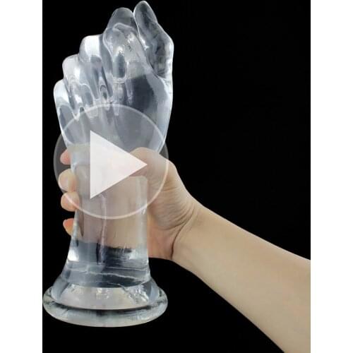 Super Huge dildo realistic hand big head anal stuffed butt plug adult sex toys for women men gay lesbian vagina anus masturbator