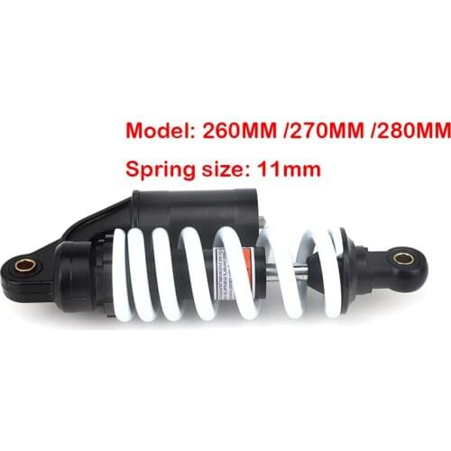Hydraulic with damping 260mm 270mm 280mm Dirt bike/Pit bike Rear Back Air Bag Shock Suspension