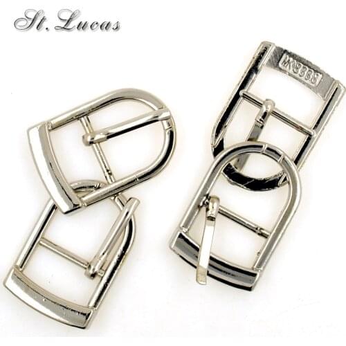New arrived 10pcs/lot 14mm silver alloy metal bags Belt shoes Buckles decoration DIY AccessoriesSewing XK078