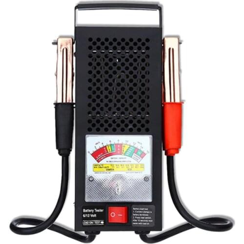 New Handheld Storage Battery Tester Car Analyzer Digital 6v 12v Voltage Capacity
