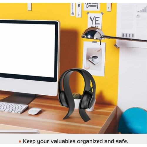 Headphone Stand Acrylic Hanger for studio-Headphones Gaming Headset Display Holder Rack for All Brands of Headphones
