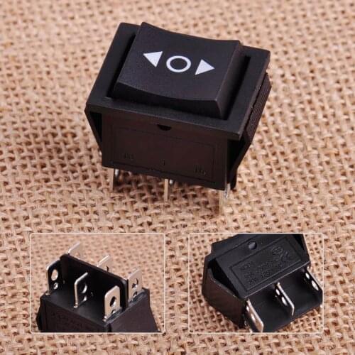 CITALL Car Motorcycle Boat 6 Pins Power Window Position On Off On DPDT Momentary Rocker Switch Control Button for BMW VW Audi