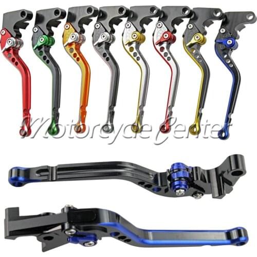 Mixed Colors Regular CNC Long Brake Clutch Levers For Suzuki GSXR600 GSXR750 GSXR 600 750 K4 2004-2005 04 05
