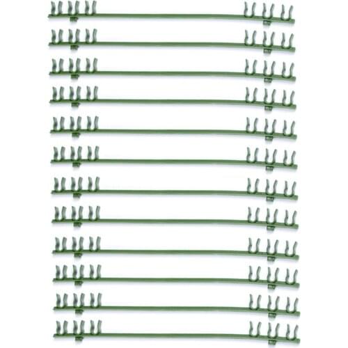 Connector Garden Pull Arm Tomato Arms Cage Holder Steel Pipe Pillar Reusable Plastic Accessories For Plant Pile Extendable 12pcs
