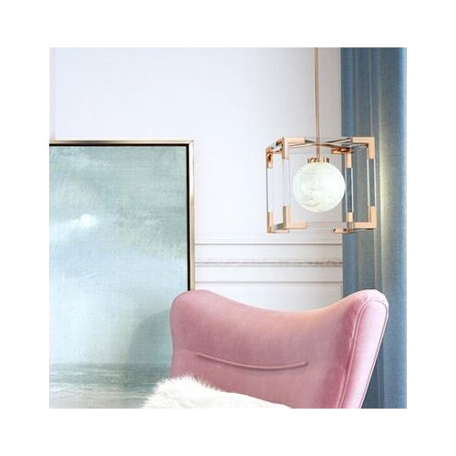 The latest fashion acrylic post-modern golden trend element bedroom bar porch cloakroom chandelier