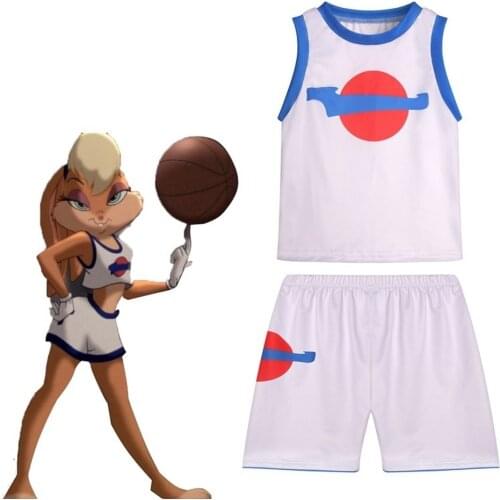 Movie Space Jam 2 Jersey James 2021 #6 Cosplay Tune Squad Shirt Vest Shorts Summer Trendy New Basketball Sports Suit