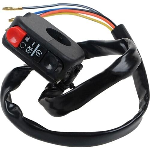 Universal Motorcycle Atv 7/8 "Stuur Mount Start Stop Doden Op Off Knop Side Rechts Schakelaar Es