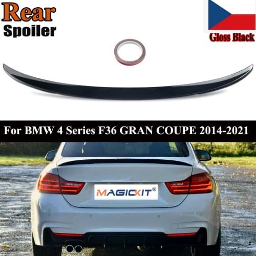 MagicKit Rear Trunk Boot Spoiler Lip Wing For BMW 4 Series F36 Gran Coupe M PERFORMANC