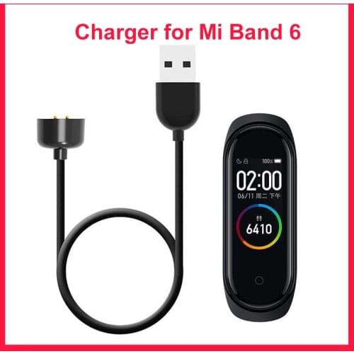 Charger Wire For Xiaomi Mi Band 5 6 Smart Wristband Bracelet For Mi Band 5 Charging Cable Miband 6 USB Charger Cable Smart Acc