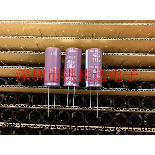 1pcs 420V150UF 150UF 420V 18X40 CLA high-frequency original NCC 100% New Original