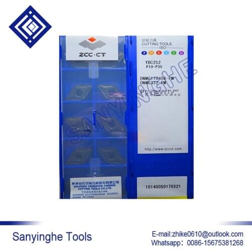 Free shipping high quality 10pcs/lots YBC252 DNMG110408-PM cnc carbide turning inserts