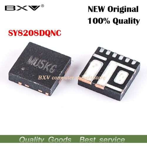 10pcs SY8208DQNC SY8208D SY8208 MU3VG MU3AA MU2AZ MU4BB QFN new original laptop chip free shipping