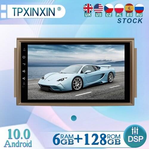 6+128GB For Hyundai Azera Android10 Radio Player Car GPS Navigation Head Unit Car Radio with Screen WIFI DSP CARPLAY