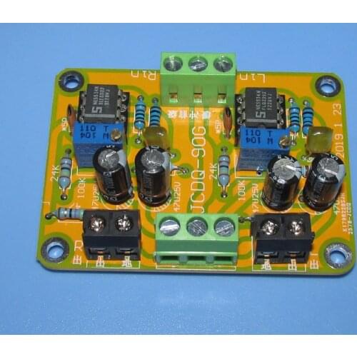 DYKB HIFI NE5534 DC Buffer Stereo OP-AMP Preamplifier Preamp Board support OPA627 AD847 AD797 OPA637 Single op amp Module