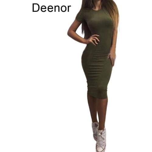 Модные обтягивающие платья Deenor China At AliExpress