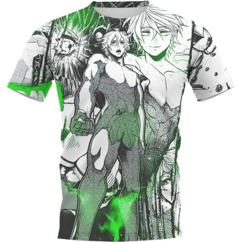 CLOOCL Men T-shirt Record of Ragnarok 3D Print Anime Short Sleeve Women Tee Shirts Hip Hop Streetwear Unisex Tops Drop Shipping