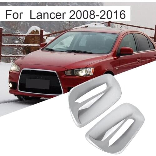 AU05 -Chrome Rear View Mirror Cover-Side Mirror Cover Cap for Mitsubishi Lancer X 10 EX EVO 2008-2016