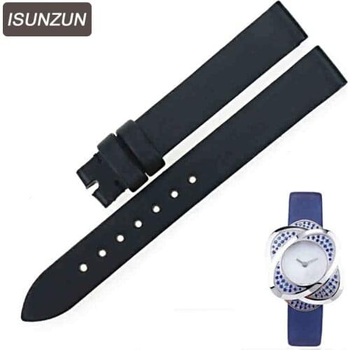 ISUNZUN Hot Sale Women Watch Band For Tissot T-TREND Genuine Leather Watch StrapT03 Brand Women Watches Accessories Wathband