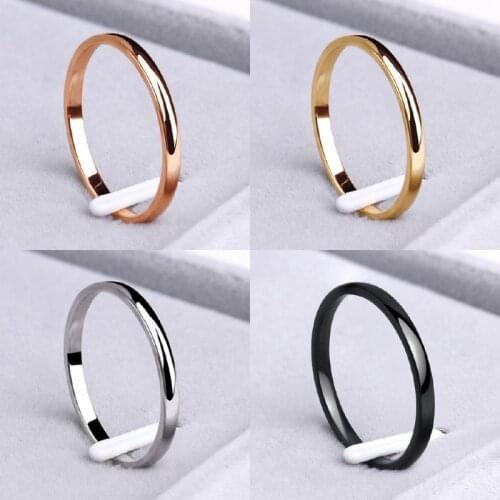 Fashion Simple Design Rings For Women Vintage Thin Slim Gold Silver Color Joint Rings for Women Jewelry Finger Jewelry