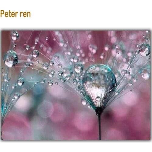 Peter ren Diy diamond painting New cross stitch Diamond embroidery Fountain 3d rhinestones Diamond Mosaic Full Crafts Needlework