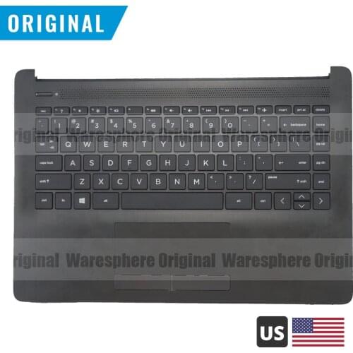 New Original Palmrest for HP Pavilion 14-CK 14T-CM000 14-ck0002TU 14-dg0000TU Top Cover Case with US RU FR Keyboard L23241-001