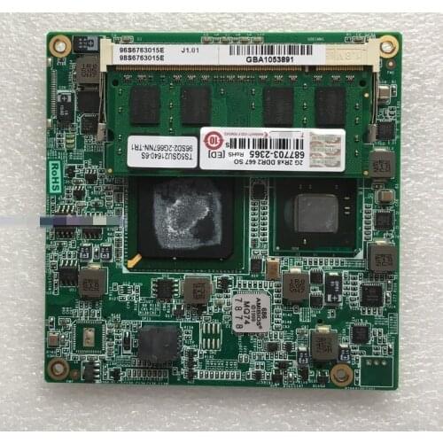 SOM-6763 A1 SOM-6763D ETX motherboard industrial control equipment machine motherboard to send 2G memory