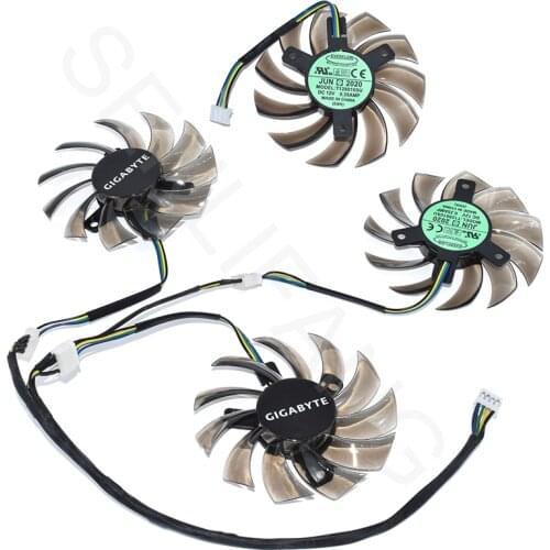 Original For EVERFLOW T128010SU for GTX760 770 780 DC12V 0.35A Cooling Fan