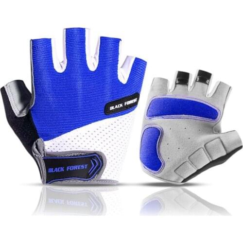 Shockproof GEL Pad Cycling Gloves Half Finger Sport Resistance Men Women Summer Gym Fitness Bike Gloves
