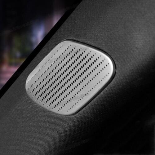 Lsrtw2017 Car Front Window Post Triangle Sound Speaker Cover Mesh Trim for Cadillac Ct4 2020 2021 2022 Accessories Auto Styling