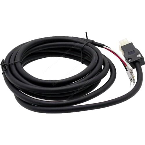 Compatible OEM ASD-BCAPW0205 5M Length Delta ASD-B2 0.1 - 0.75KW Motor Cable ASDBCAPW0205