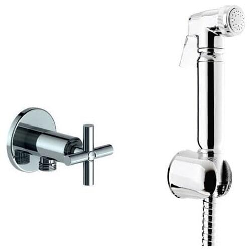 Toilet sprayer hygienic shower faucet bidet bathroom hand shower wall mounted faucet bathroom accessories Y50057
