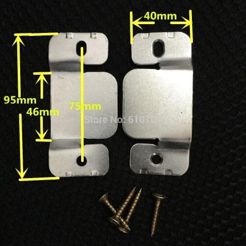Universal Sectional Sofa Interlocking Furniture Connector (1 Set with Screws)