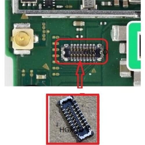 For Nintendo Switch Memory Micro SD card reader FPC connector socket 16pins Memory micro SD/TF card reader connector For Nintend