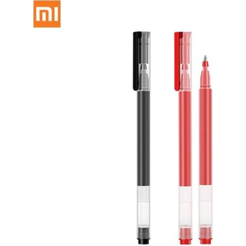 Xiaomi Super Durable Writing Sign Pen 0.5mm Gel pen Signing Pens Smooth Switzerland Refill Red Black Ink Pen Ballpoint Pen