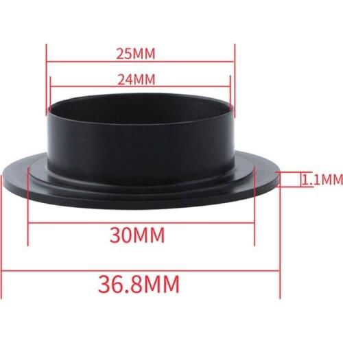 1 Pair 24mm Diameter Bicycle BB Shaft Bearing Cap Press-in Thread Cover Dustproof Waterproof MTB Bike Parts Mountain Bikes Prote