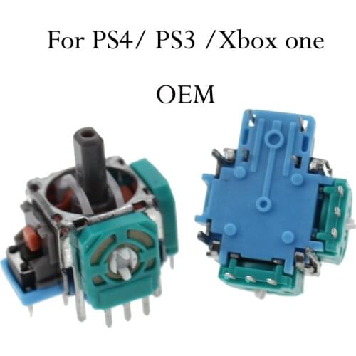 20pcs 3Pin 3D Rocker 3D Analog Joystick Sensor Module for PlayStation 4 Controller for PS4 PS3 for Xbox one Controller
