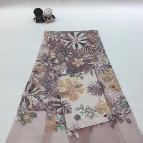 2021 lace with sequins African French lace fabric high quality lace fabric Nigeria lace fabric XX37121