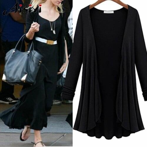 2020 Spring Cardigan for Women Fashion Cotton Top Thin Blouse Long Sleeve Summer Cardigan Sweater Coat Female Plus Size