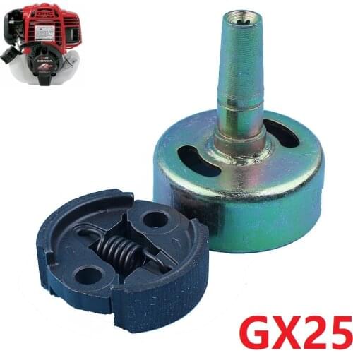 7T Clutch Assembly & Clutch Drum Drive Bell Kit For Honda GX25 GX25N GX25NT GX25T ULT425 UMS425 UMK425 Trimmer Brushcutter