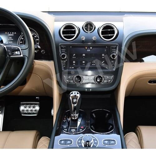 Android car radio for Bentayga 2016 2017 2018 2019 2010 2021 car audio tape recorder stereo multimedia video player hd screen