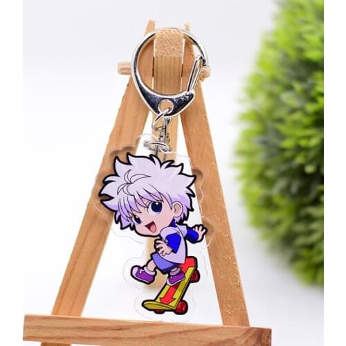 WL0989 HXH Hunter Keychain Acrylic Cartoon Keyring Accessories