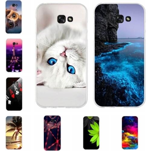 For Samsung Galaxy A7 2017 A720F 5.7" Case 3D Soft TPU Silicon Case For Samsung a7 2017 Phone fundas For Samsung Galaxy A7 A720F