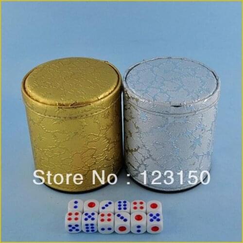 DC-007 Dice Cup in golden and Silver Very Nice