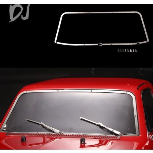 DJ TRAXXAS TRX-4 front windshield metal frame T4 K5 Blazer RC Car Upgrade Accessories carro de control remoto